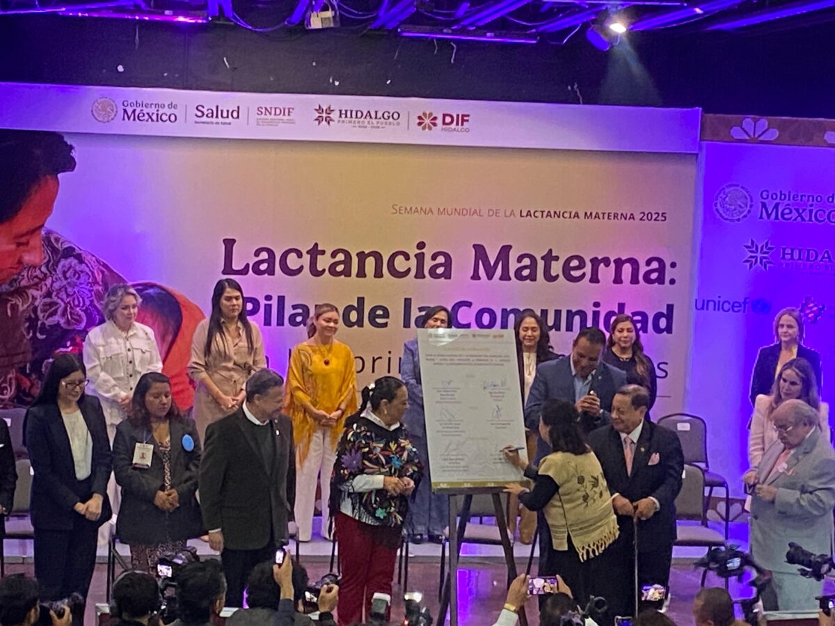 Hidalgo, sede del evento  “Lactancia Materna: Pilar de la Comunidad”