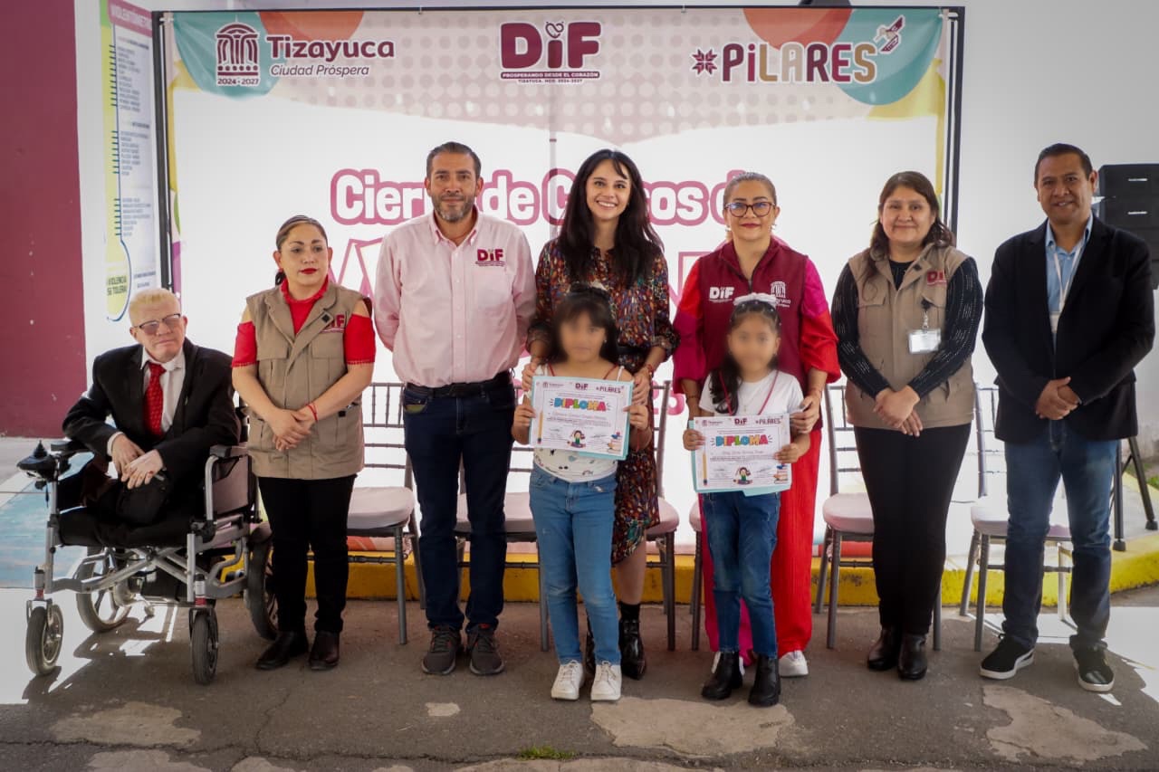 Clausuran curso “Verano Divertido 2025” del SMDIF Tizayuca
