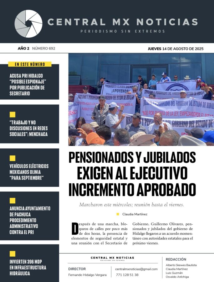 CentralMX | Jueves 14 de agosto de 2025