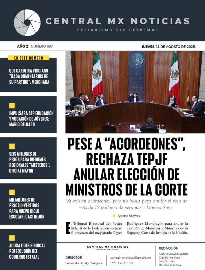 CentralMX | Miércoles 21 de agosto de 2025