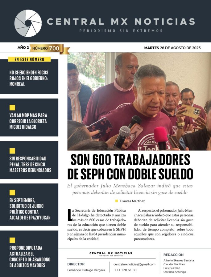 CentralMX | Martes 26 de agosto de 2025