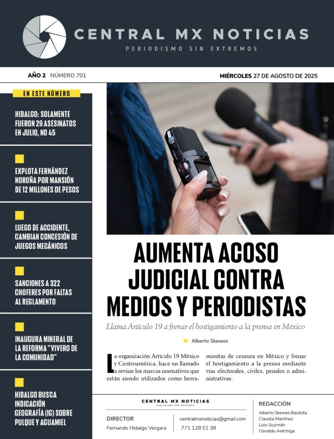 CentralMX | Miércoles 27 de agosto de 2025