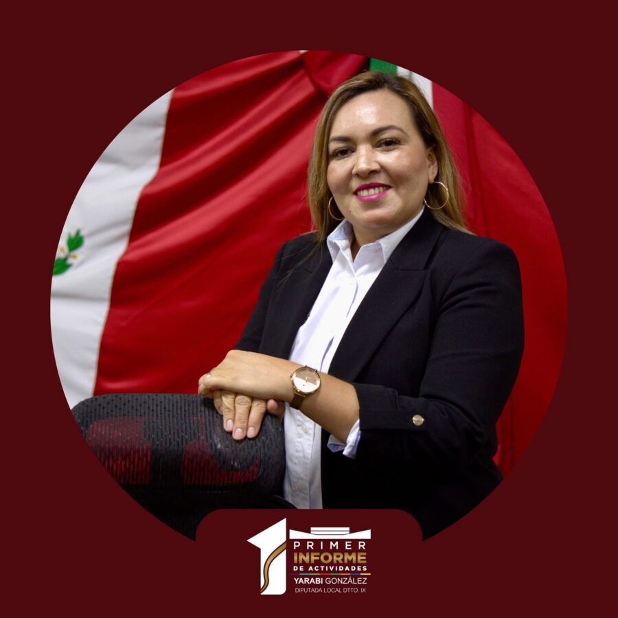 La diputada Yarabi González rendirá informe fuera del periodo constitucional.
