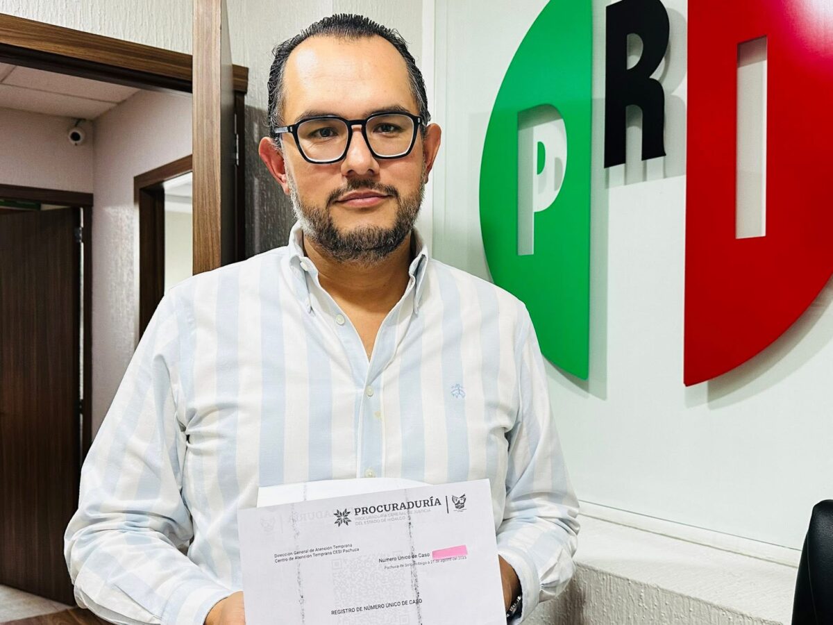 Denuncia PRI irrupción violenta en su sede.
