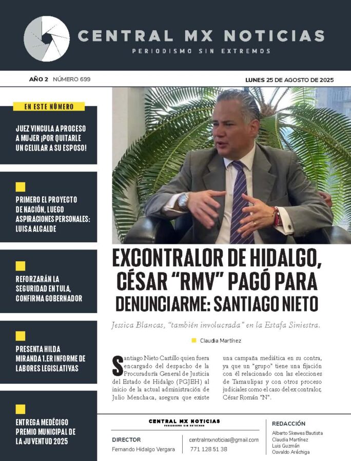CentralMX | Lunes 25 de agosto de 2025
