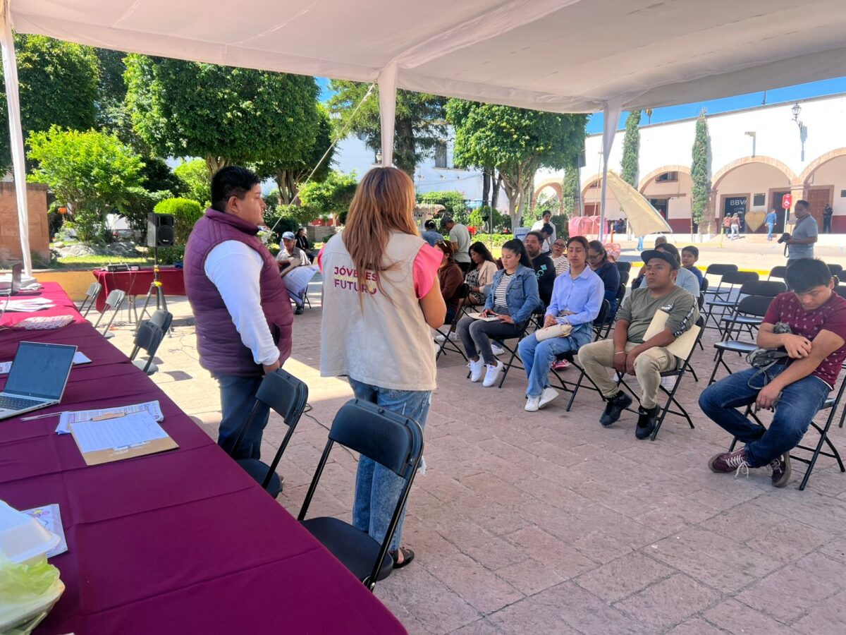 Avanza Jóvenes Construyendo el Futuro con registro abierto y oficinas móviles en Hidalgo
