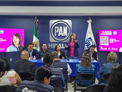 Rinde Claudia Luna informe legislativo