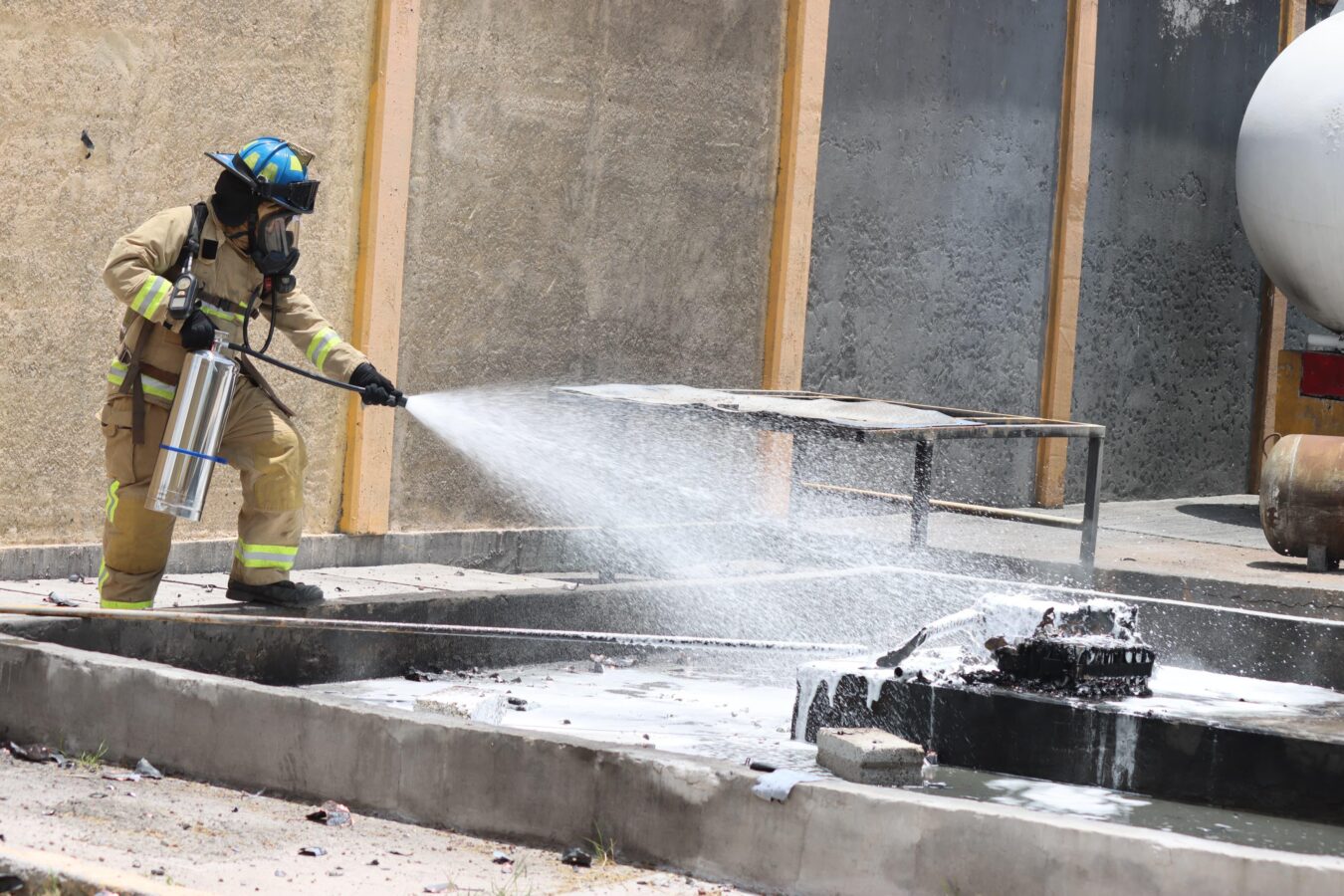 Alcaldía de Pachuca se prepara para enfrentar atención de incendios en baterías de litio