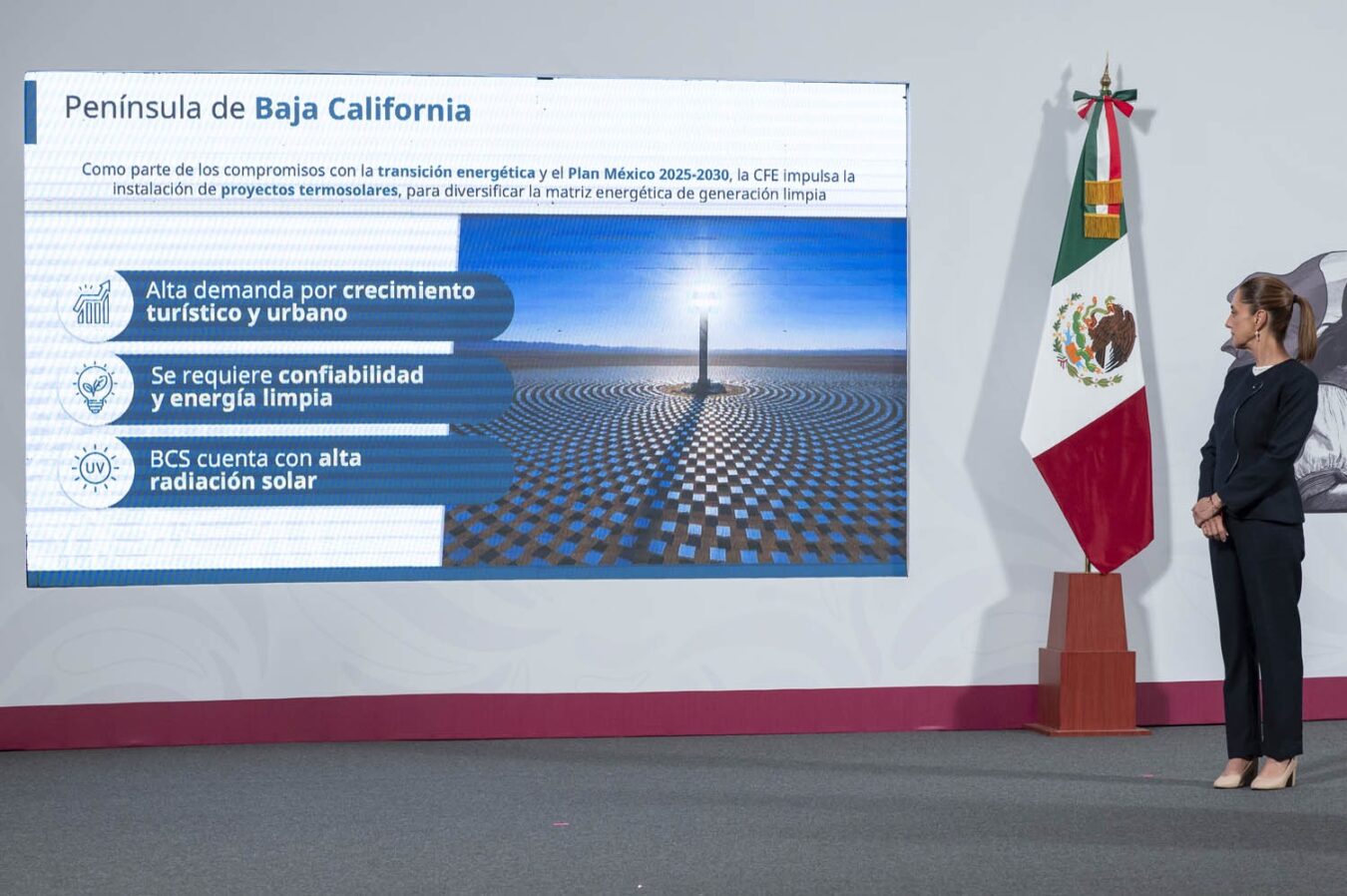Construcción de Centrales Termosolares en Baja California Sur 
