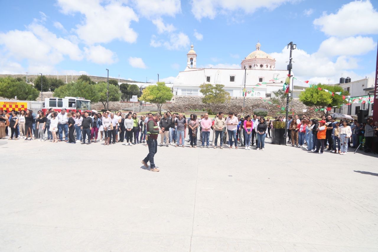 Mineral de la Reforma se suma al Simulacro Nacional 2025