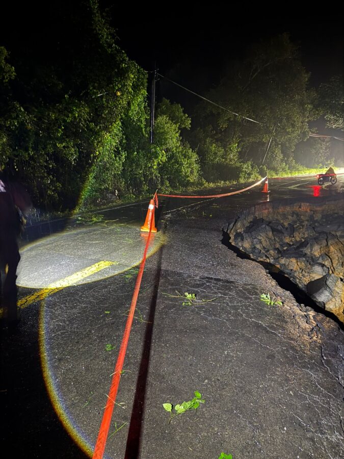 Colapsa tramo de carretera México- Tampico.