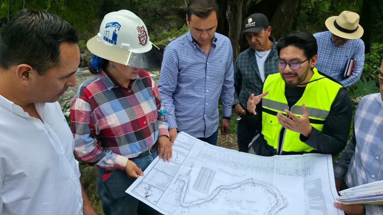 Verifican avances en proyectos de saneamiento del río Tula