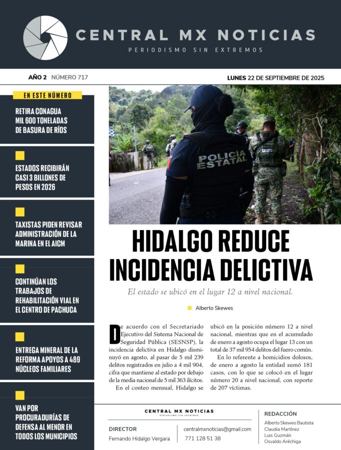 CentralMX – Lunes 22 de septiembre de 2025