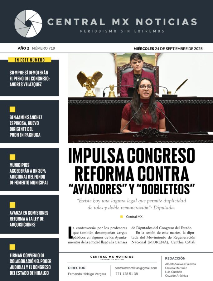 CentralMX – Miércoles 24 de septiembre de 2025