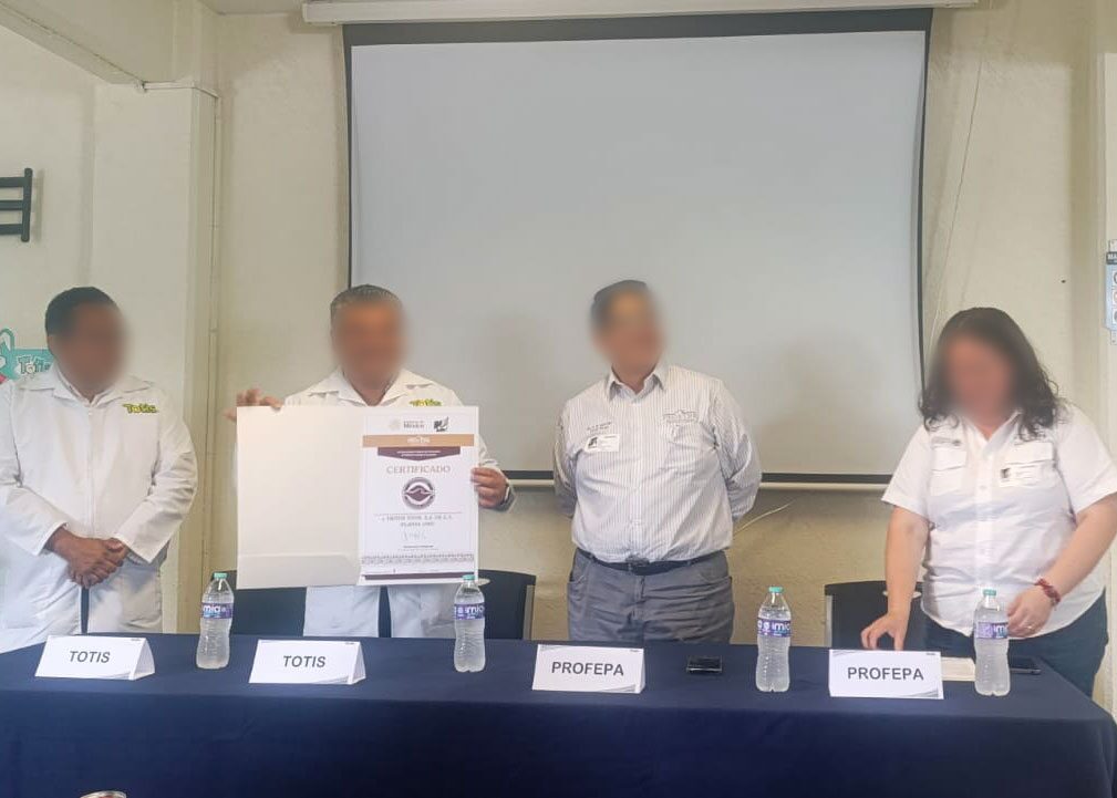 Profepa certifica como Industria Limpia a empresa hidalguense.