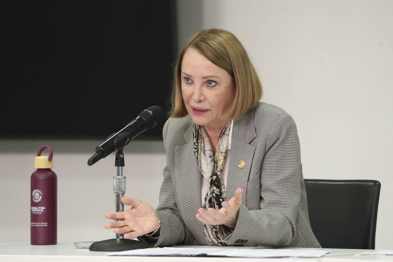 Se suma presidenta del senado a “urgencia” de reformar Ley de Amparo.