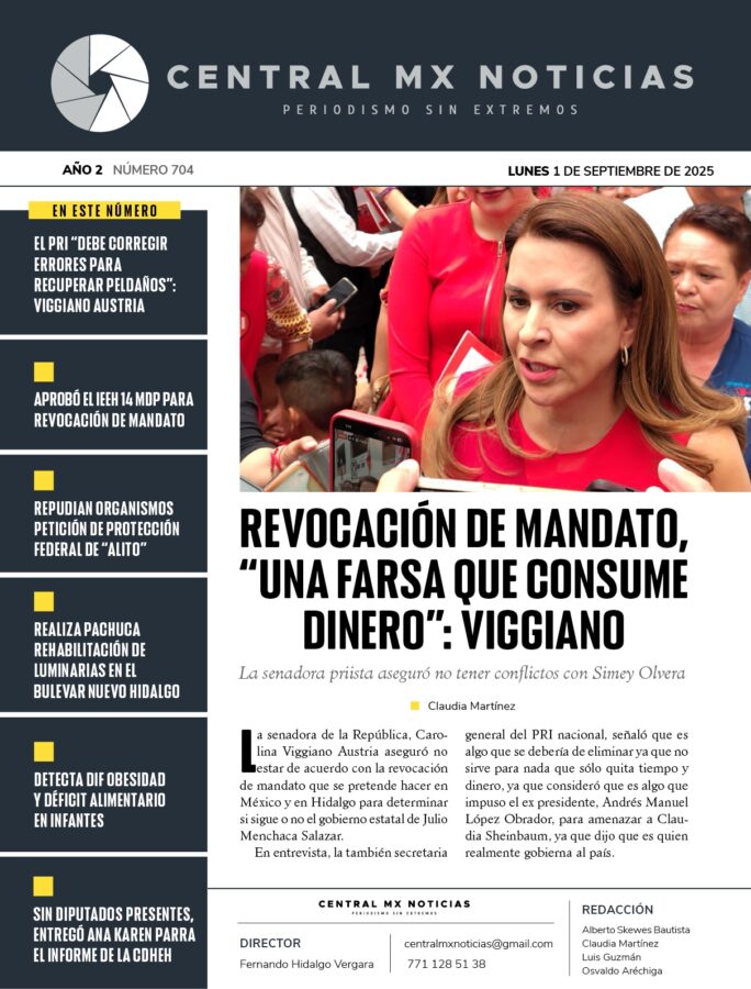 CentralMX  | Lunes 1 de septiembre de 2025