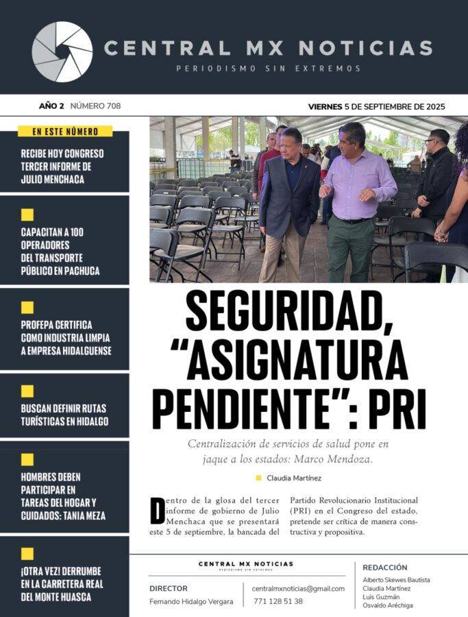 CentralMX | Viernes 5 de septiembre de 2025