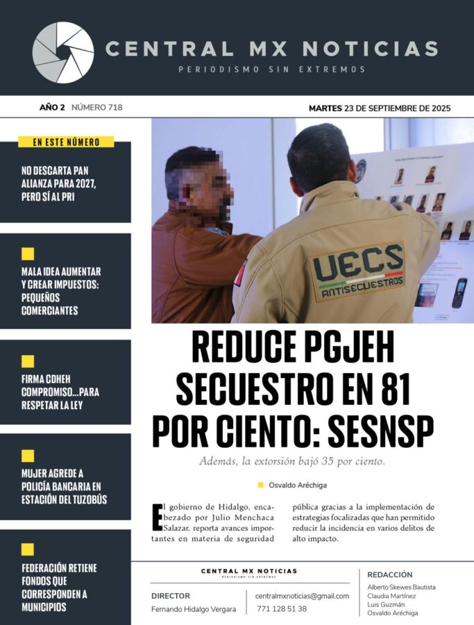 CentralMX – Martes 23 de septiembre de 2025