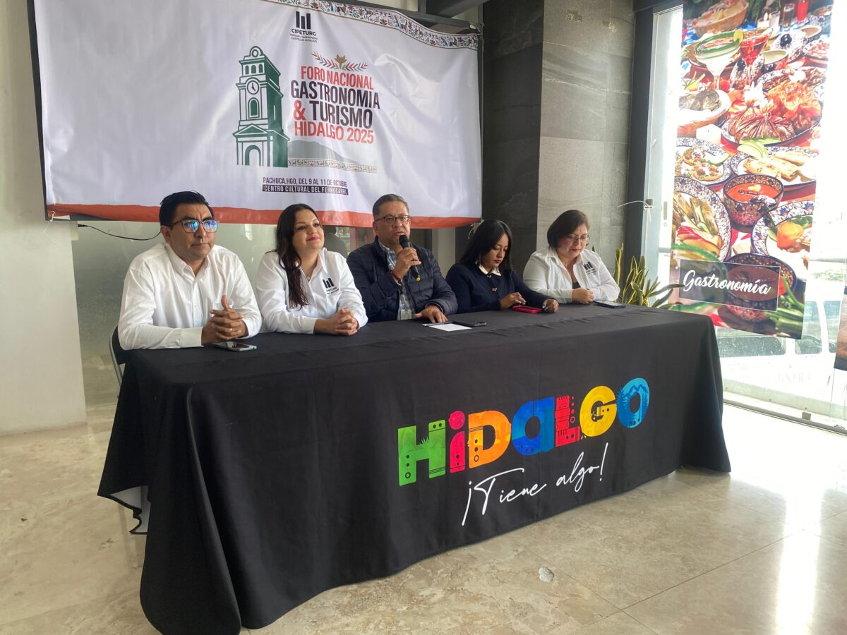 Preparan Foro Nacional de Gastronomía & Turismo Hidalgo.