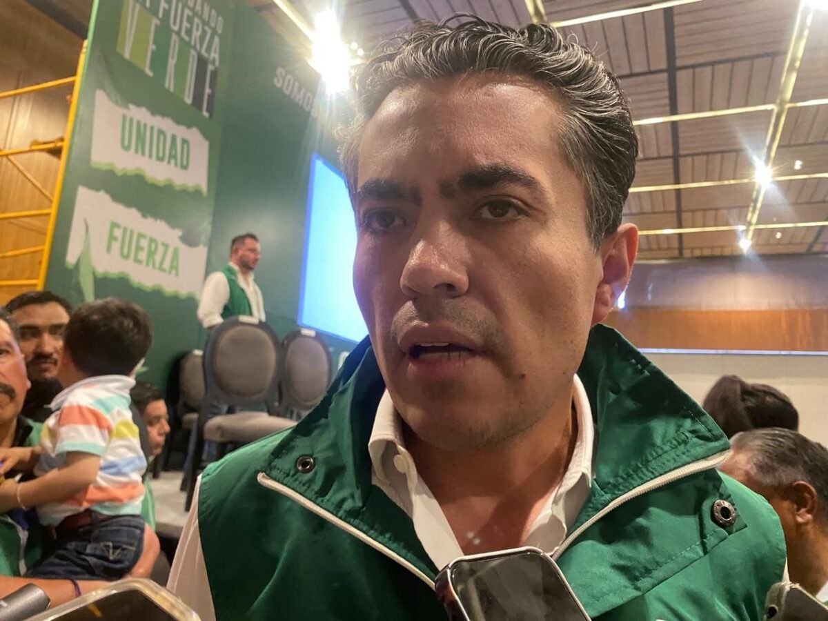 Analiza PVEM competir en solitario para 2027: Tovar Iglesias. 