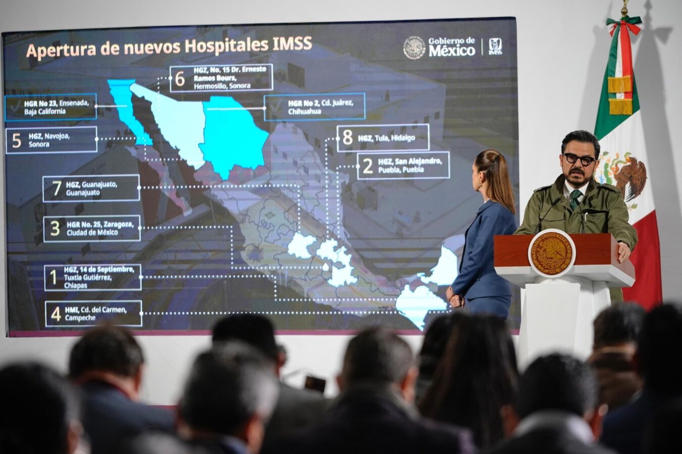 Crece infraestructura del IMSS: Zoé Robledo