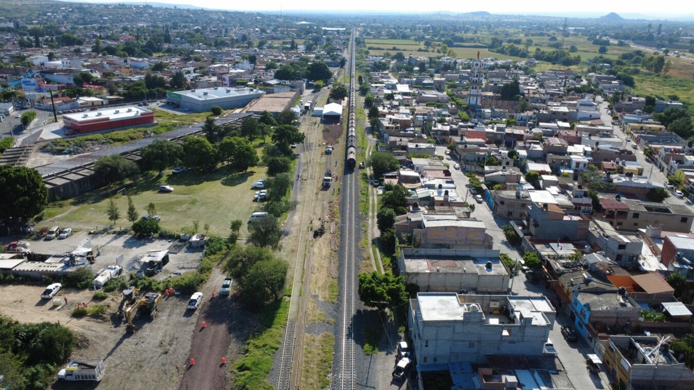 Inicia construcción del Tren Querétaro-Irapuato