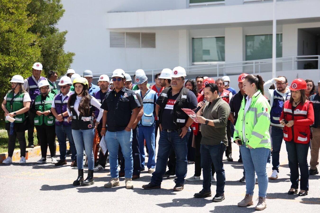 Simulacro de inundación en el IMSS Hidalgo 