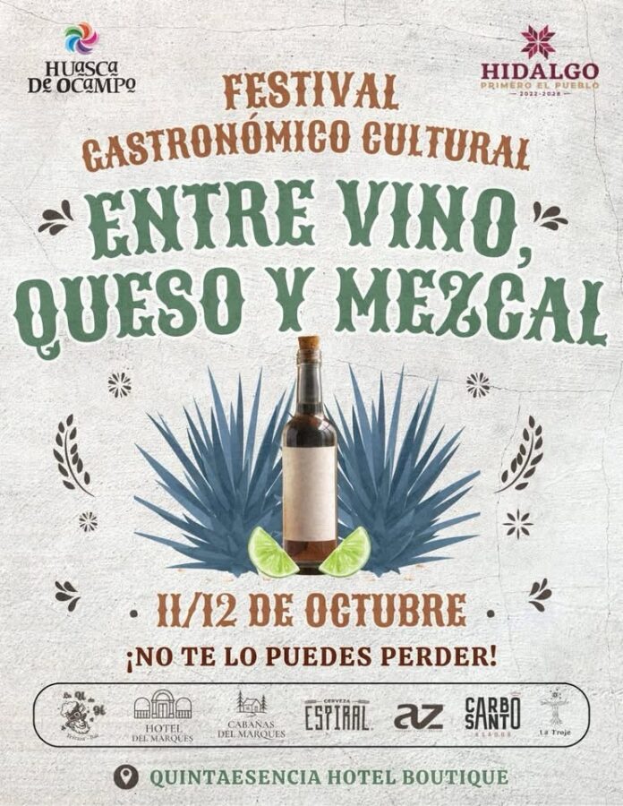 “Entre Vino, Queso y Mezcal” en Huasca 