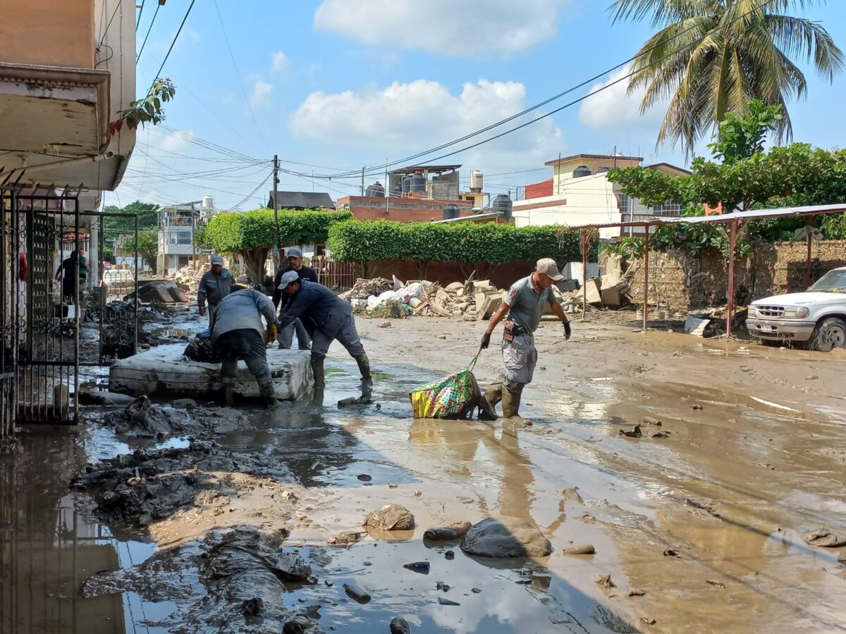 Restablece gobierno de México condiciones de las zonas afectadas en Veracruz, Hidalgo y Puebla