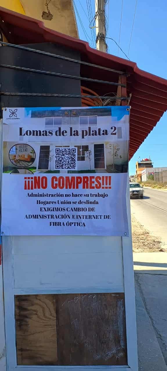 Vecinos de Lomas de la Plata II acusan engaños con infraestructura.