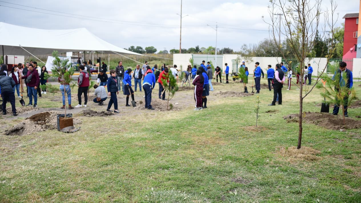 Se suma Tizayuca a “Reforestar para Transformar”