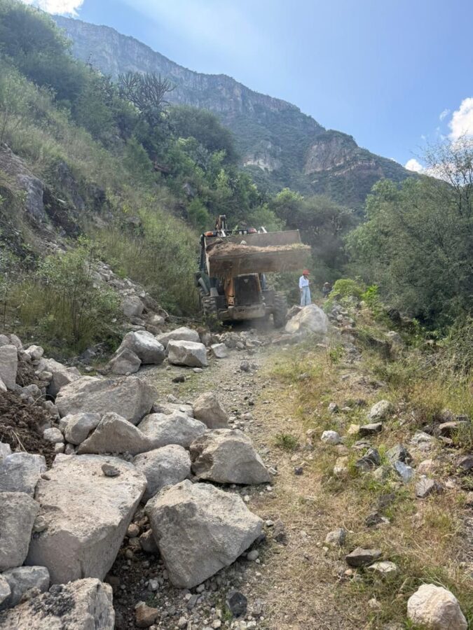 Abren paso a la circulación en la comunidad de San Bartolomé