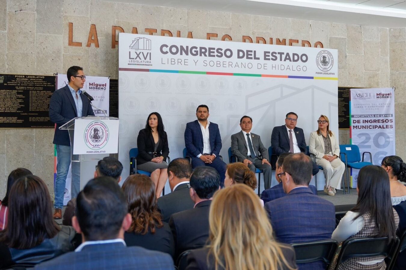 Acuden 40 de 84 municipios a entregar Ley de Ingresos 2026.