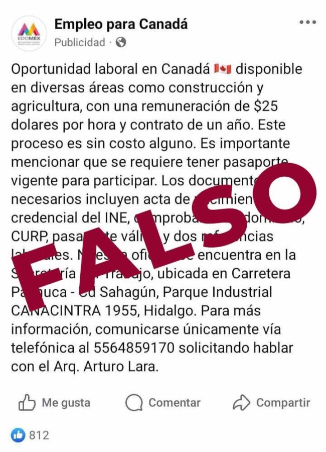Continúan ofertas de empleo fraudulentas en redes sociales 