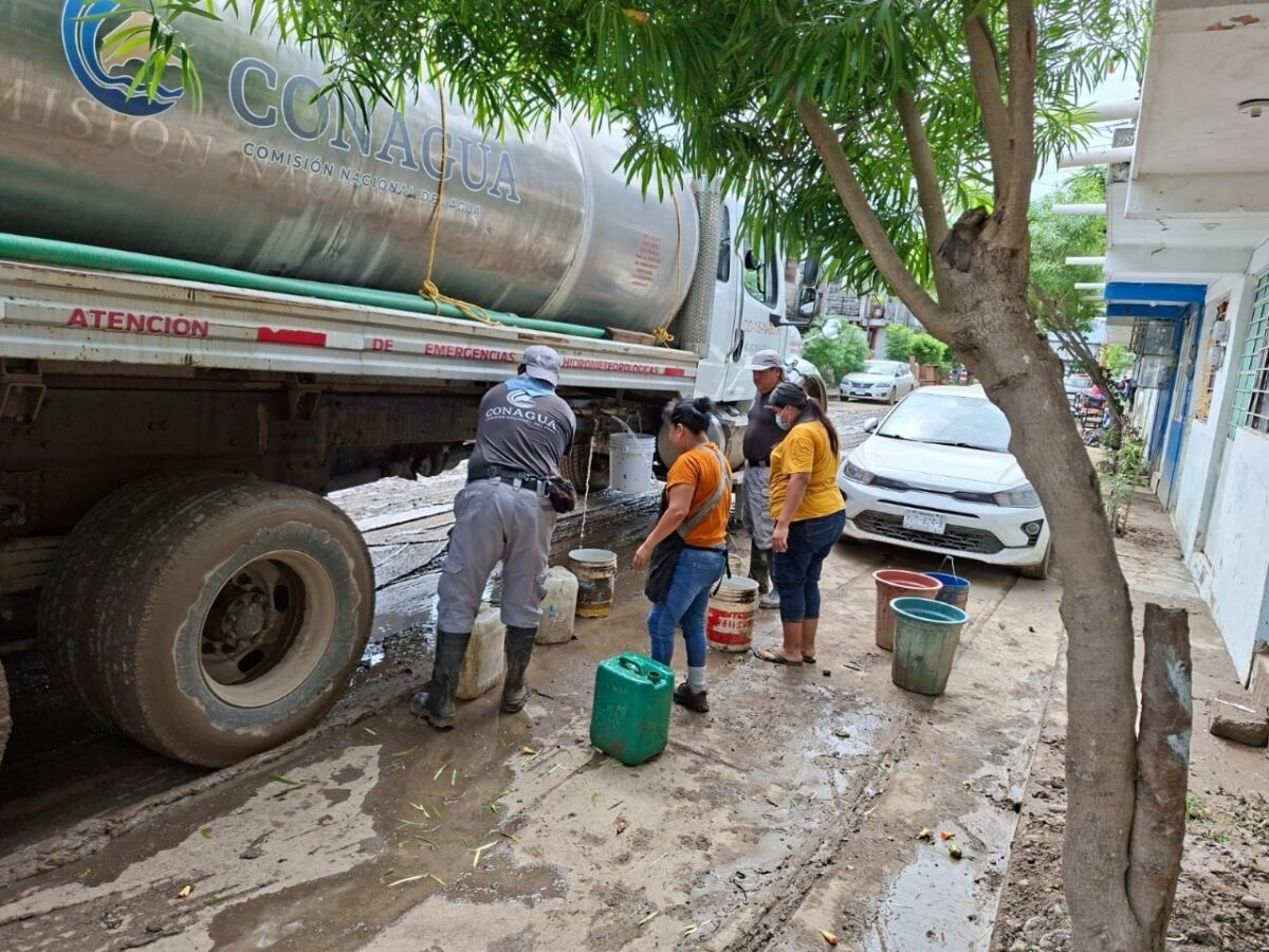 Mantiene Conagua acciones de apoyo en el estado ante las afectaciones provocadas por lluvias