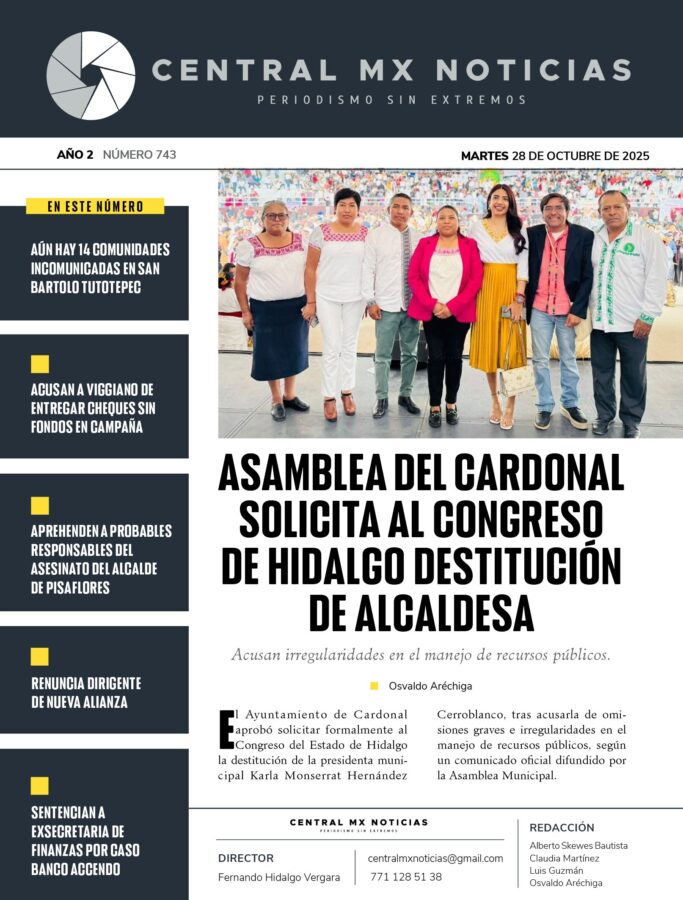 CentralMX | Martes 28 de octubre de 2025