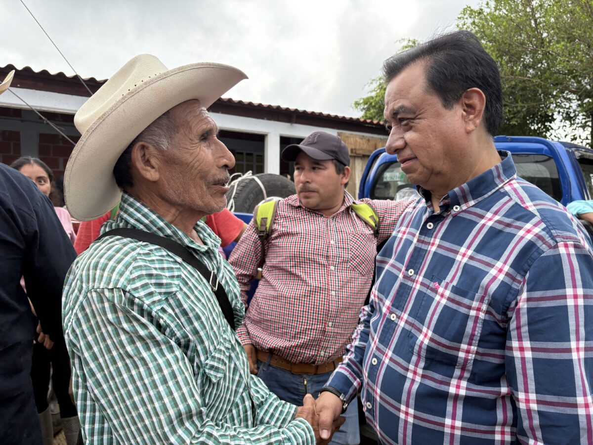 Congreso entrega despensas a familias afectadas en Zacualtipán
