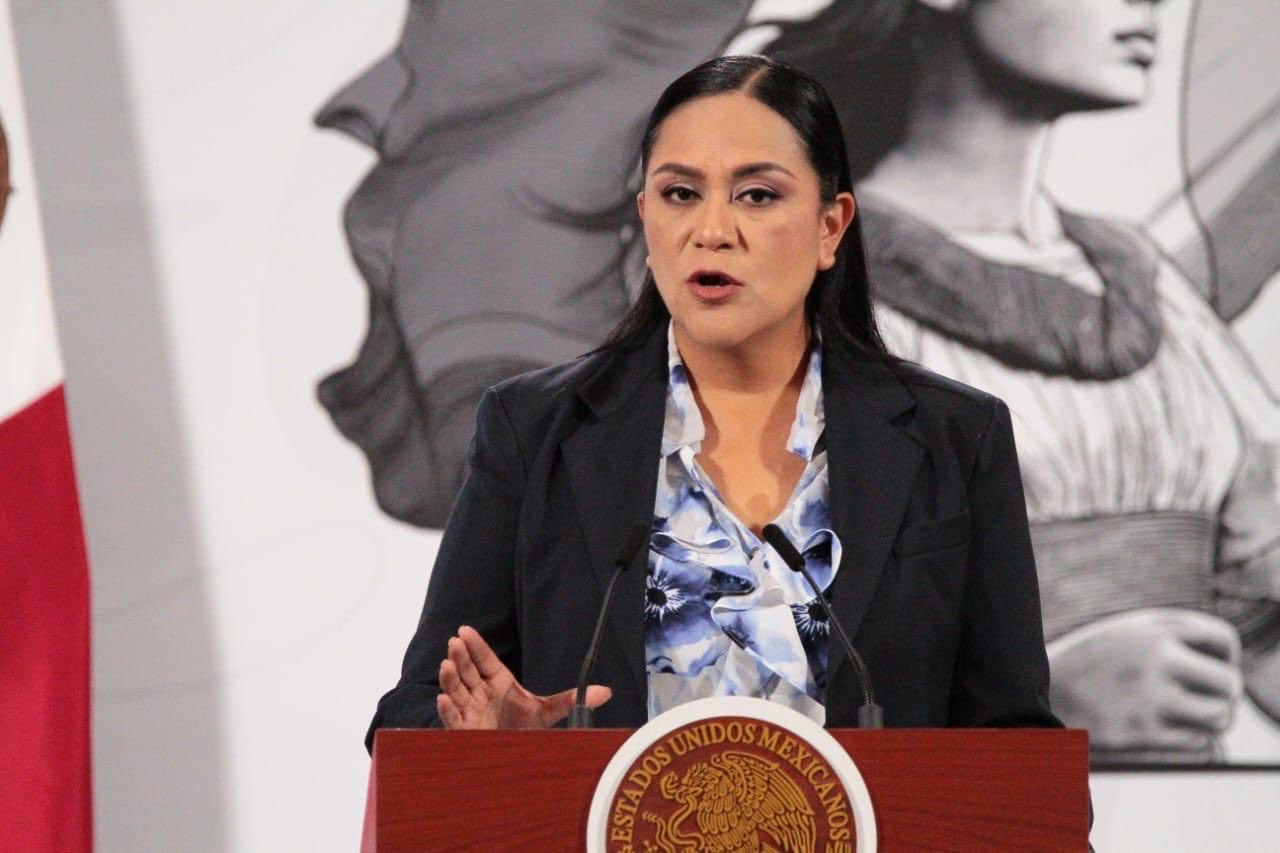 Entrega de tarjetas de pensión Mujeres Bienestar 