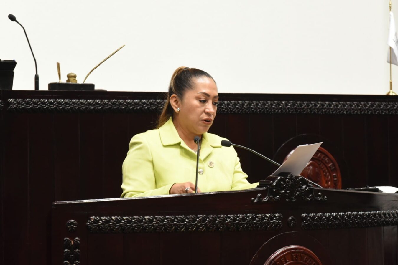 Diputada Guadalupe Cruz Montaño solicita licencia temporal al cargo