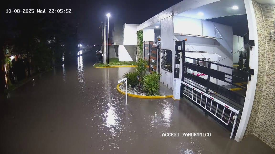 Amagan con bloqueos por inundaciones en Pachuca-Zempoala.