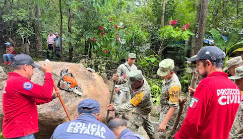 Ejército aplica Plan DN-III-E en estados afectados por lluvias intensas
