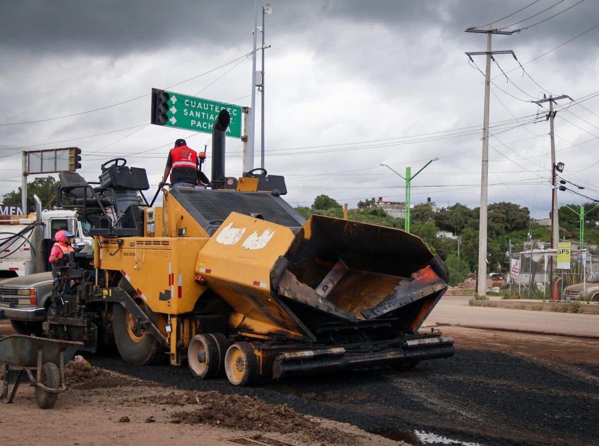 Iniciarán obras de reencarpetamiento en Tulancingo