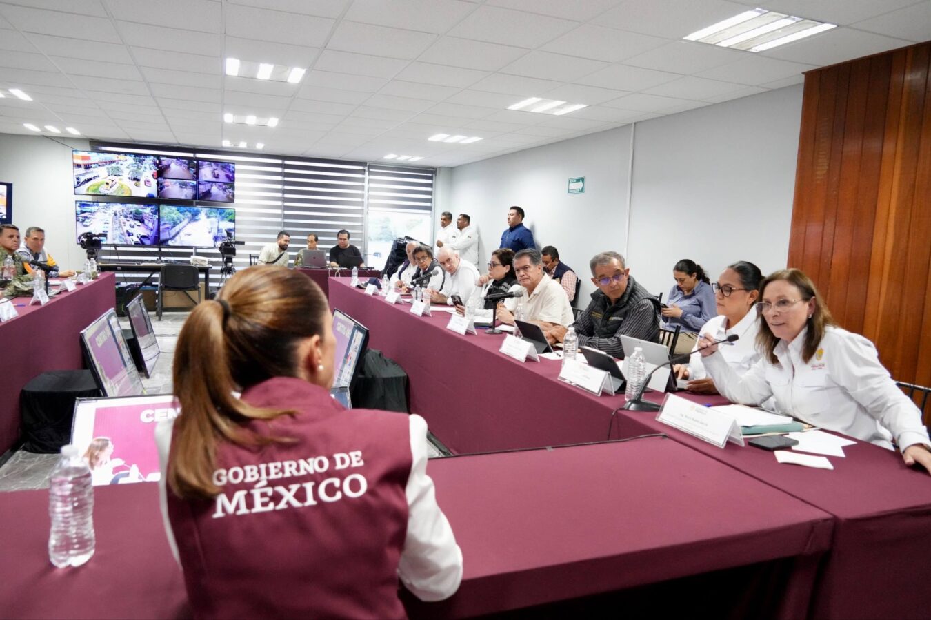 Recorre Sheinbaum nuevamente zonas afectadas en Veracruz