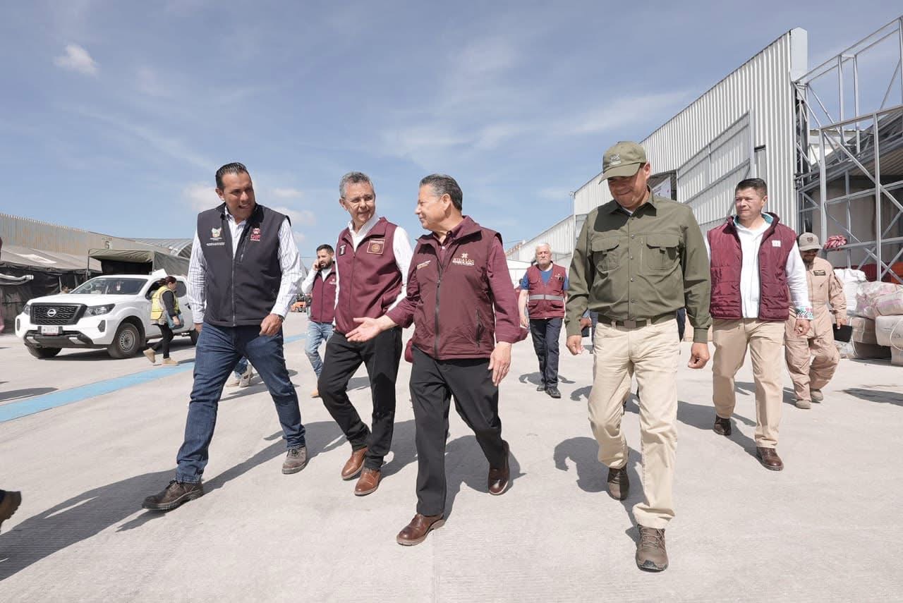 Hidalgo refuerza atención humanitaria y rehabilitación de caminos tras lluvias