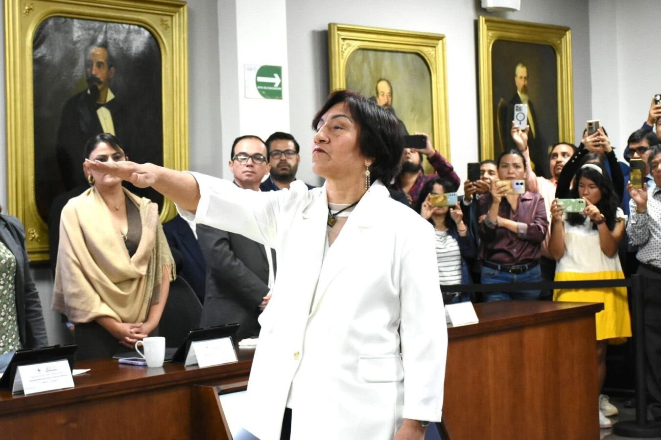 Sustituyen a diputada acusada de robo de identidad.