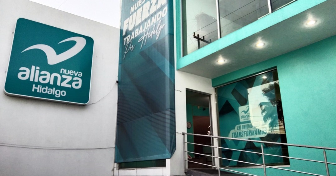 Nueva Alianza Hidalgo reafirma su apoyo al gobernador Menchaca.
