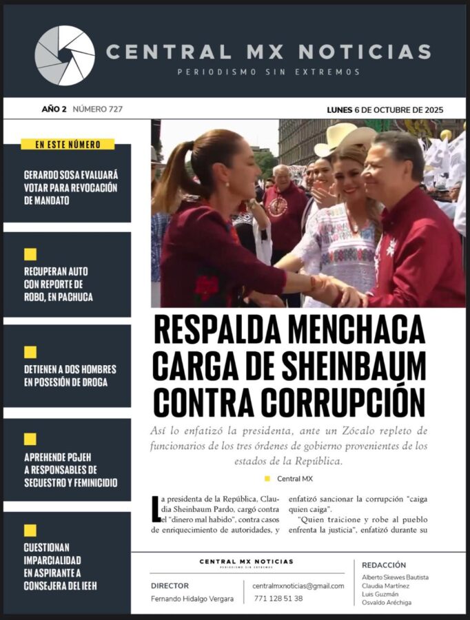 CentralMX | Lunes 6 de octubre de 2025