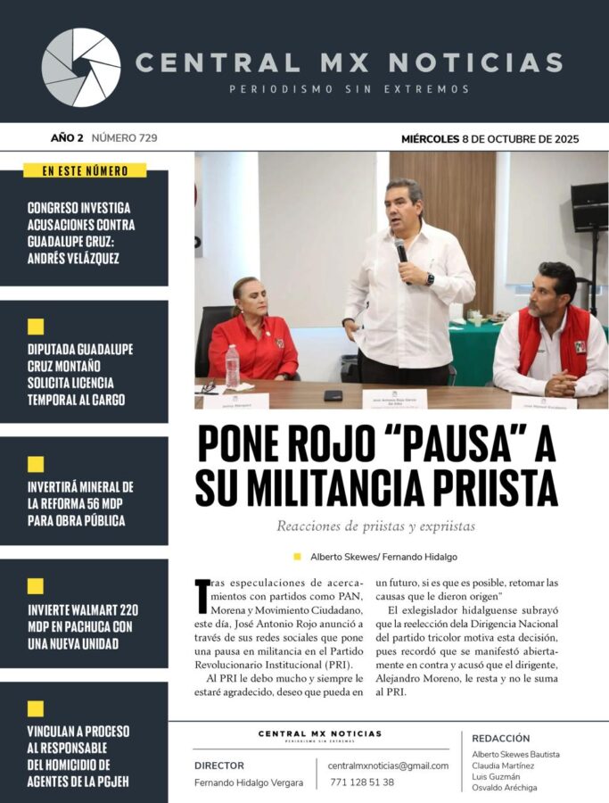 CentralMX | Miércoles 8 de octubre de 2025