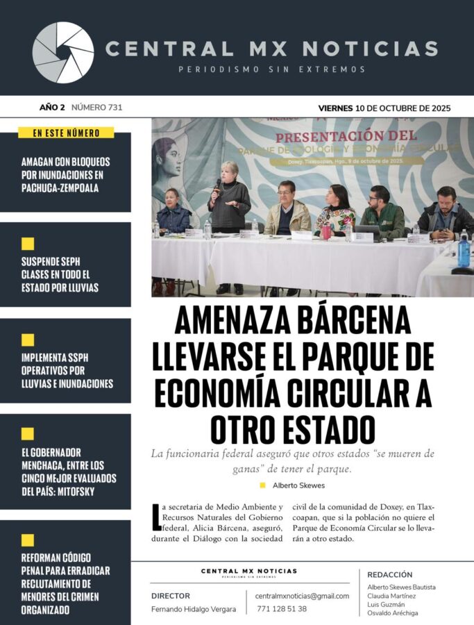 CentralMX | Viernes 10 de octubre de 2025